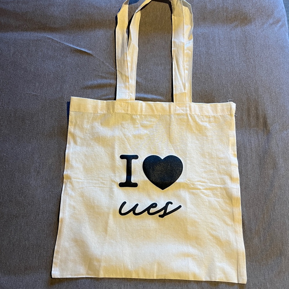 I ♥️ Upper East Side (UES) Canvas Tote Bag
